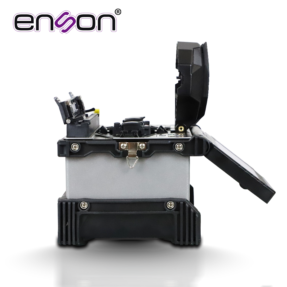 Fusionadora De Fibra Optica Enson Ens-fs98 Para Fibra Mono Modo Y Multimodo Empalme En 8 Segundos Pantalla LCD A Color 4.3 Pulgadas