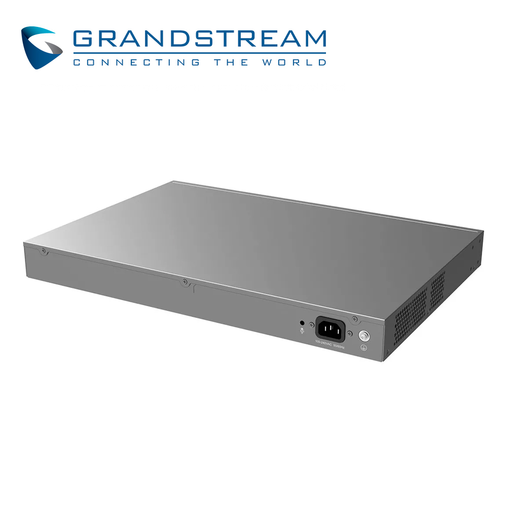 Switch Administrable Poe+ Grandstream Gwn7806p / 48 Puertos 10/100/1,000MBPS / 48 Puertos Poe+ Af/at / 6 Puertos Sfp+ 10GIGABIT / 1 Puerto De Consola / Qos / Arp / Filtrado Mac / Vlan / Modo Stacking Hasta 16 / Administracion Gwn Cloud