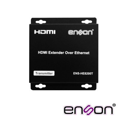Kit Transmision HDMI Por IP Hasta 100METROS O Por Medio De Red. Incluye 1 Transmisor Ens-he8200t Y Un Receptor Ens-he8200r