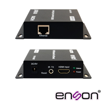 Kit Transmision HDMI Por IP Hasta 100METROS O Por Medio De Red. Incluye 1 Transmisor Ens-he8200t Y Un Receptor Ens-he8200r