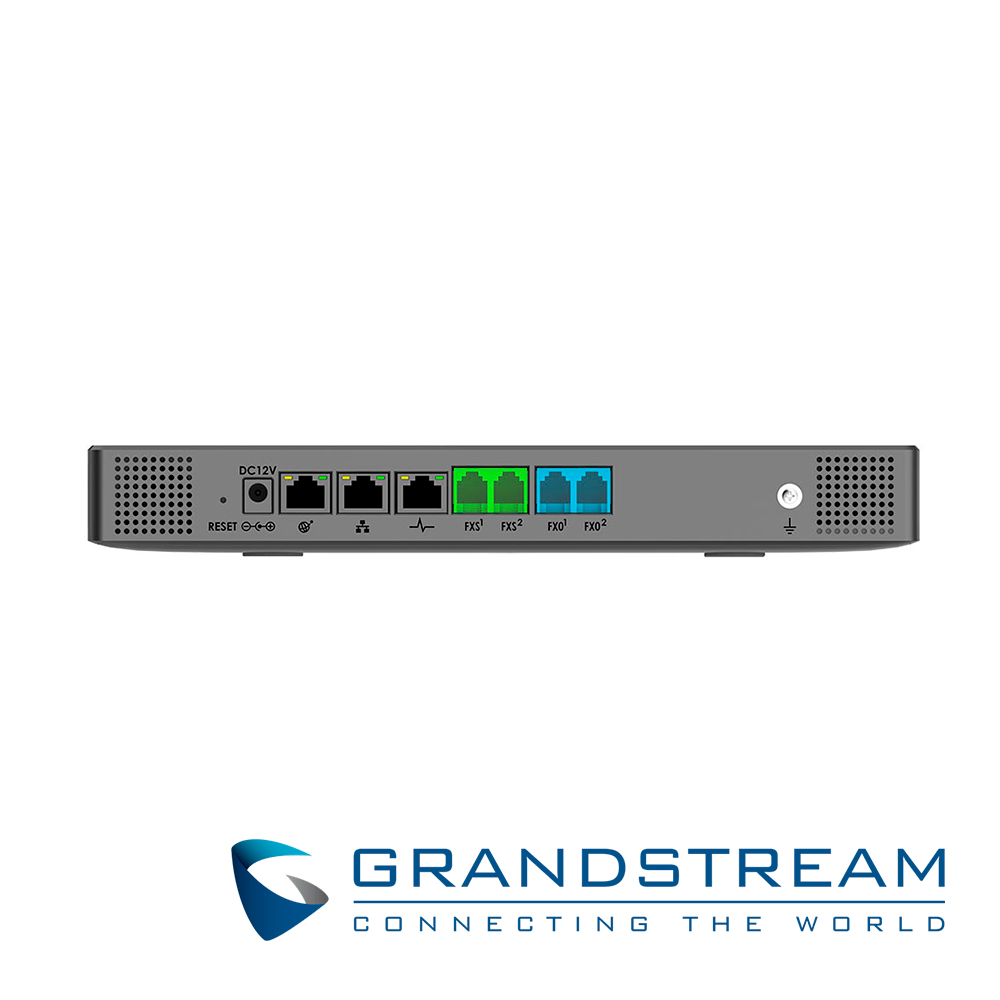 Conmutador IP Grandstream Ucm6302a, Serie Audio, 2 Lineas (fxo), 2 Fxs, 500 Extensiones Sip, 75 Llamadas Simultaneas, Ruteador, 3 Gigaeth, Multiconferencia Audio, Voicemail, Ivr, Codecs Audio, Gabinete Para Escritorio, Poe, Usb, Sd, POE Y LCD Con Botones Para Mantenimiento