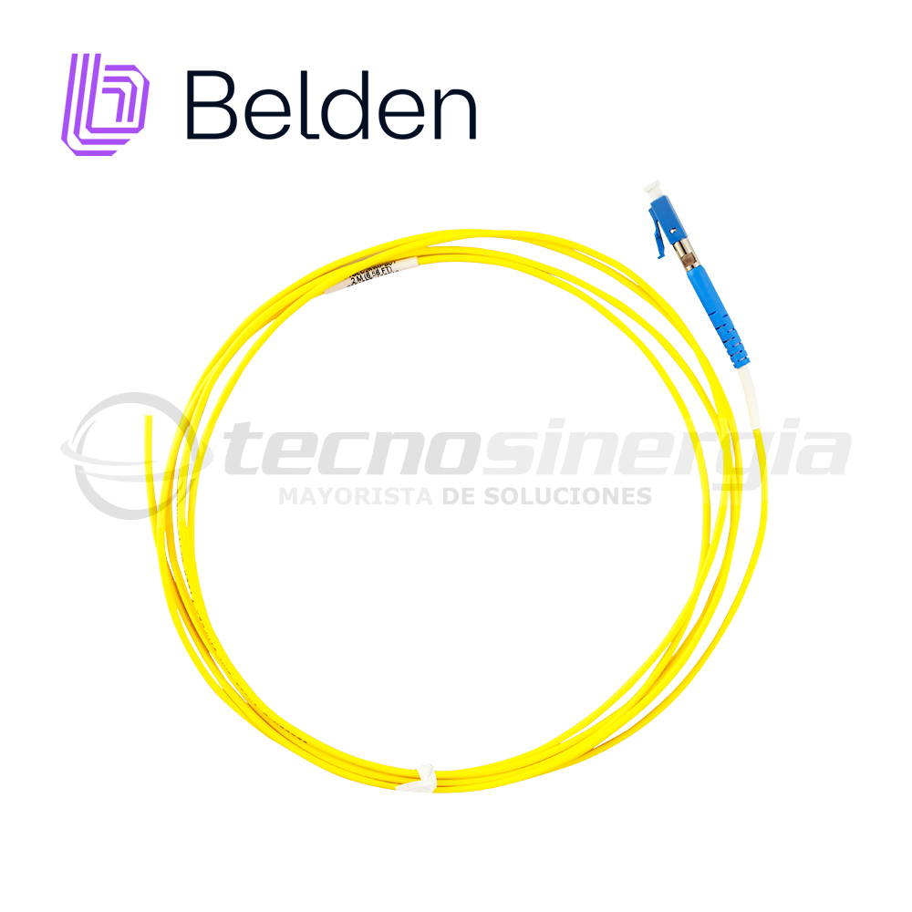 PIGTAIL FIBRA BELDEN FTSLC2MMPS01 MONOMODO LC SIMPLEX OS2