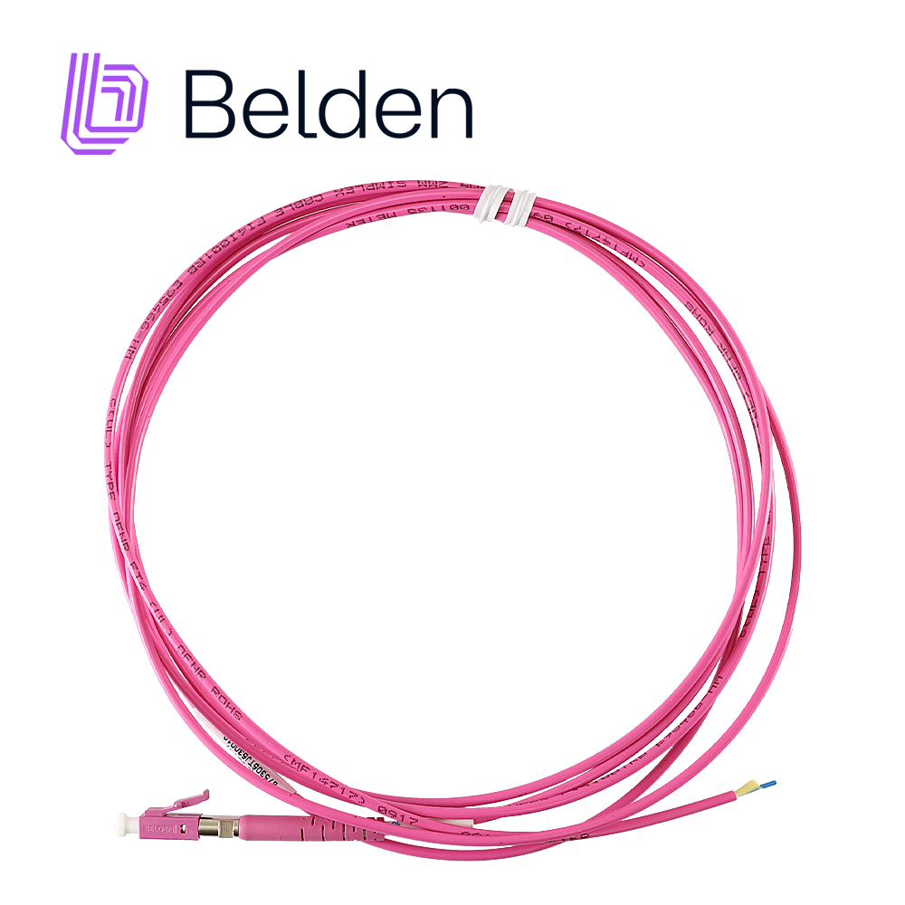PIGTAIL FIBRA BELDEN FT4LC2MMPS01 LC SIMPLEX 2 MTS OM4