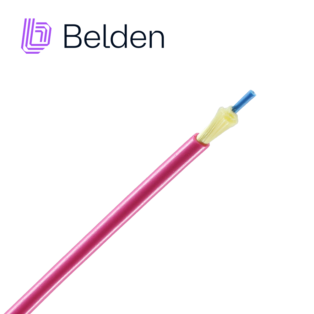 Conector Pigtail Multimodoo Belden Ft4lc2mmps01 / Om4 / Erika Violeta / Lc Simplex / 2 Metros