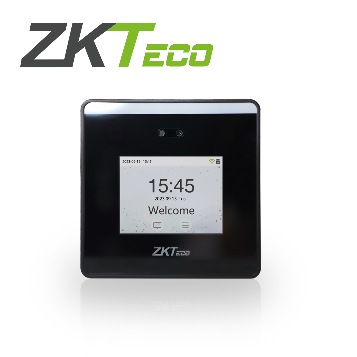 TERMINAL DE ASISTENCIA CON RECONOCIMIENTO FACIAL VISIBLE LIGHT ZKTECO HORUS TL1 PRO CAPACIDAD DE 800 ROSTROS 100, 000 EVENTOS COMUNICACION WIFI TCP/IP EQUIPADO CON SALIDA DE RELEVADOR COMPATIBLE CON BIOTIMEPRO