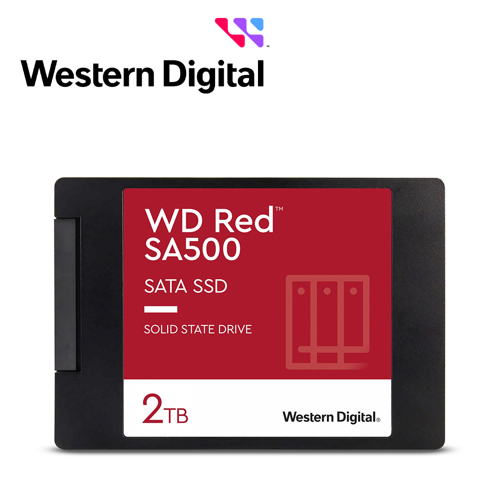 Ssd Western Digital Serie Red Wds200t2r0a 2 TB Sata Iii Ff 2.5 Pulgadas Tbw 1300