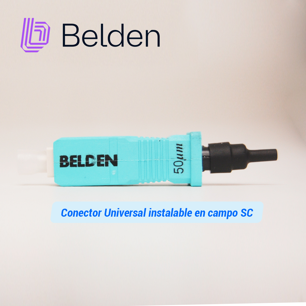 Conector Fibra Belden Ax105207-s1 Sc Multimodo Om3