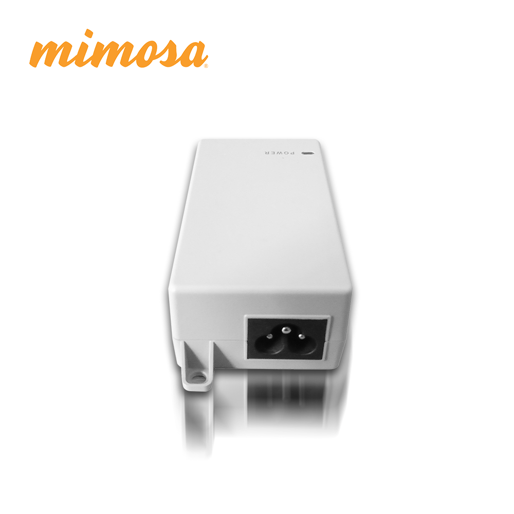 Inyector POE Gigabit Mimosa 24V 12W Para Radios C5c-ef, C5x-ip67 Y A5x-ef (no Incluye Cable De Corriente) (3 Meses De Garantia)