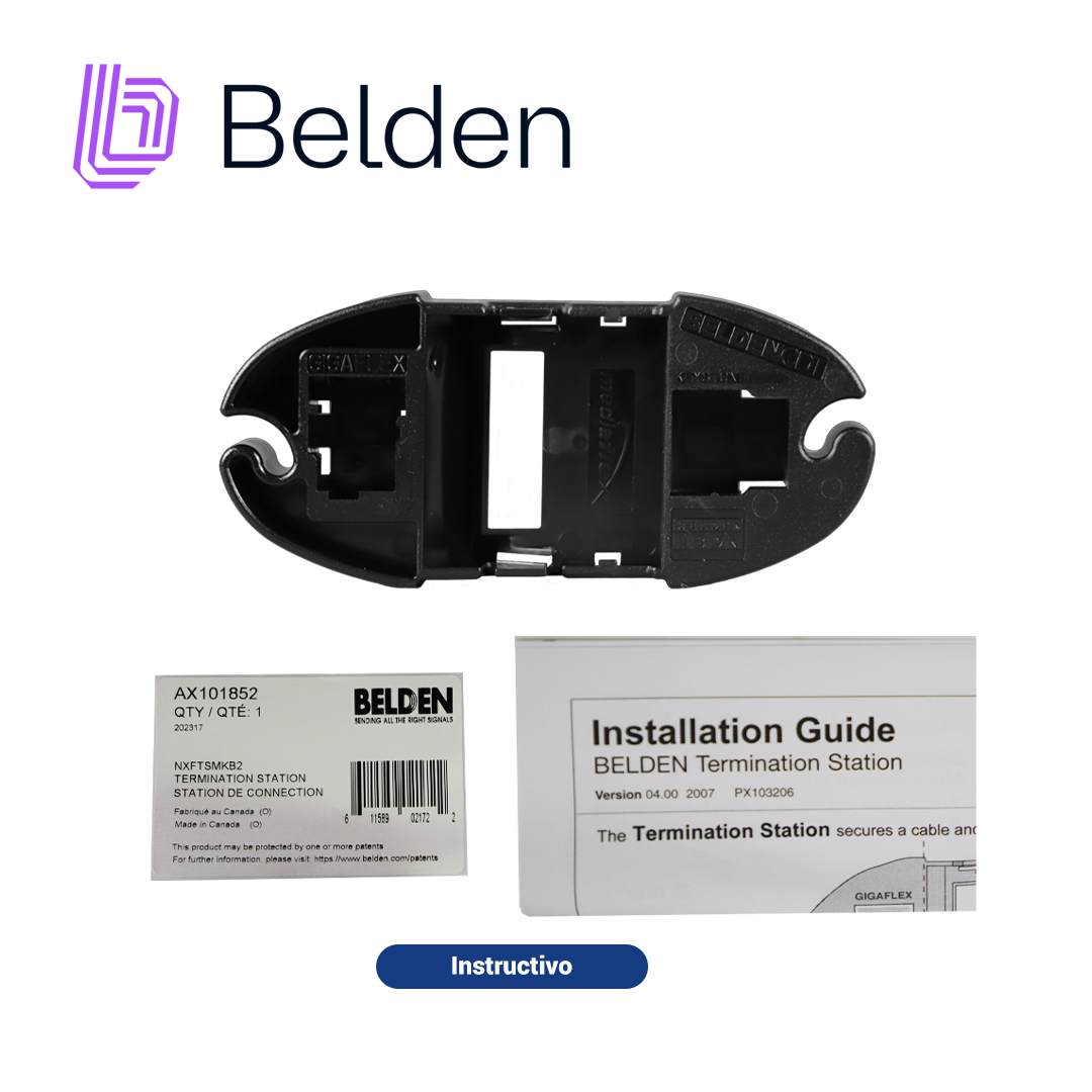 HERRAMIENTA PARA TERMINADO KEYCONNECT BELDEN AX101852 / INTERIOR / NEGRO