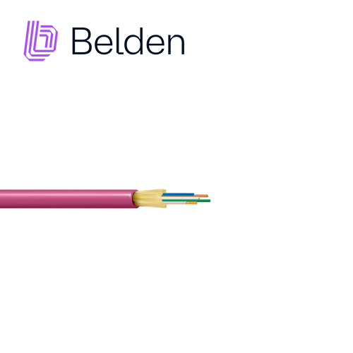 FIBRA OPTICA INTERIOR MULTIMODO BELDEN FI4D006R9 6HILOS OM4 ERIKA VIOLETA 1640FT/500 METROS