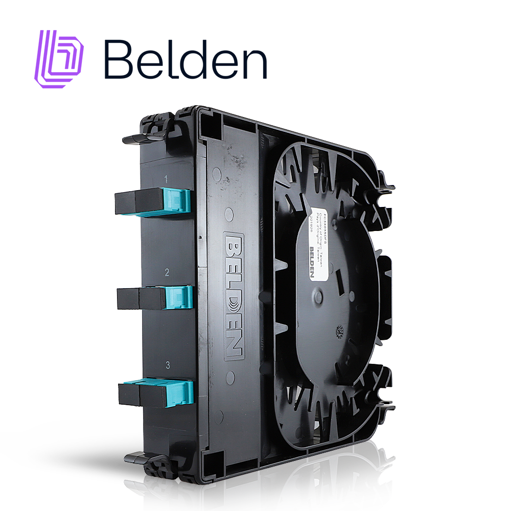 Cassete Belden Fc3x03sdfs 3 Adaptadores Sc 6 Hilos Multimodo Om3