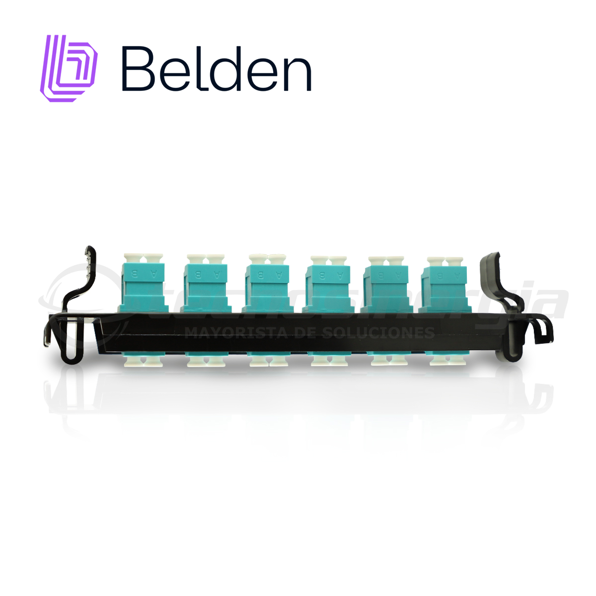 FRAME FX ECX MULTIMODO BELDEN FF3X06LD / OM3 / AQUA / LC DUPLEX / 6 PUERTOS