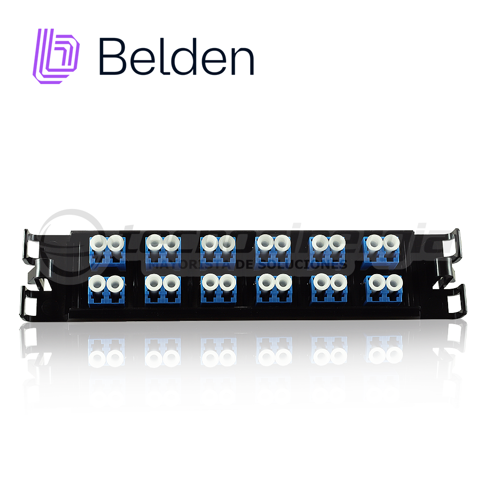 Frame Fx Ecx Monomodo Belden Ffsx12ld / Os2 / Azul / Lc Duplex / 12 Puertos