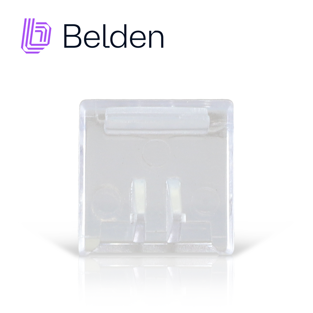 CUBIERTA ANTIPOLVO PARA JACK MODULAR BELDEN AX101790 TRANSPARENTE 50 PZA