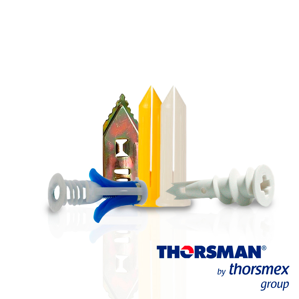 Sistema De Fijacion Thorsman Modelo 3701-01000 Para Paneles De Yeso