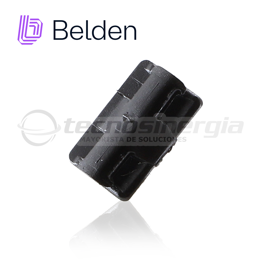 Clip Universal Brillance Belden Fxbuclldb25n Lc Duplex 25 Pza Negro