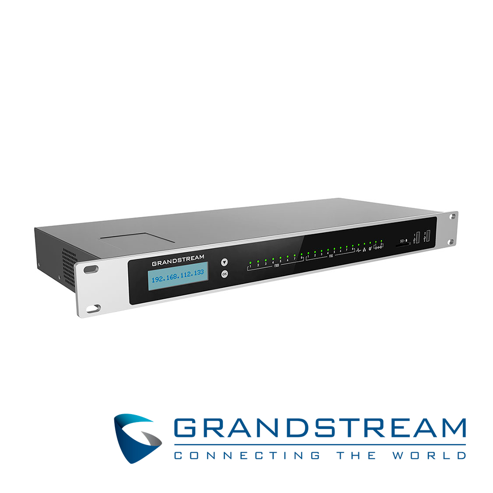 CONMUTADOR IP GRANDSTREAM UCM6308A, SERIE AUDIO, 8 LINEAS (FXO), 8 FXS, 1500 EXTENSIONES SIP, 200 LLAMADAS SIMULTANEAS, RUTEADOR, 3 GIGAETH, MULTICONFERENCIA AUDIO, VOICEMAIL, IVR, CODECS AUDIO/VIDEO, PARA ESCRITORIO O RACK, POE, USB, SD, POE Y LCD CON BOTONES PARA MANTENIMIENTO