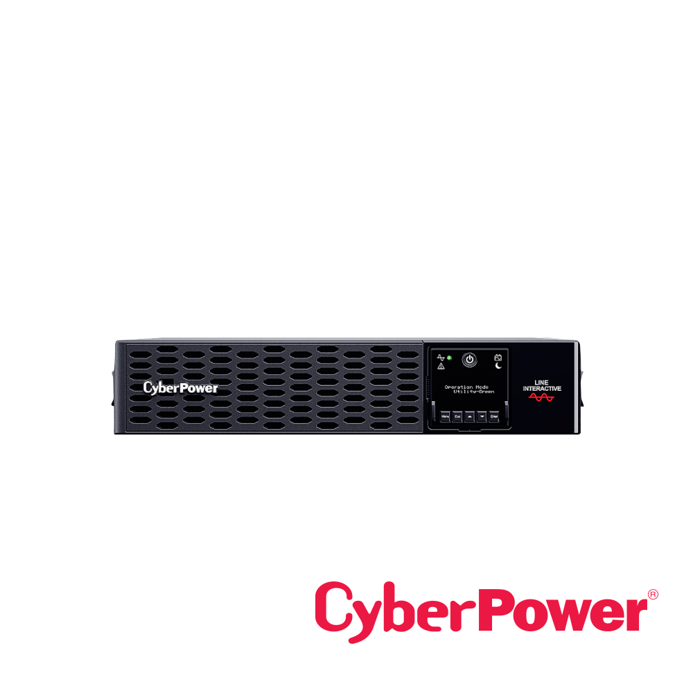 UPS Cyberpower Pr3000rt2u 3000VA/3000W, 120VCA, Onda Senoidal Pura, Linea Interactiva, Torre/rack 2U, Contactos 8 X Nema 5-20R + 1 X Nema L5-30r, Usb, Serial, Monitoreo Remoto.