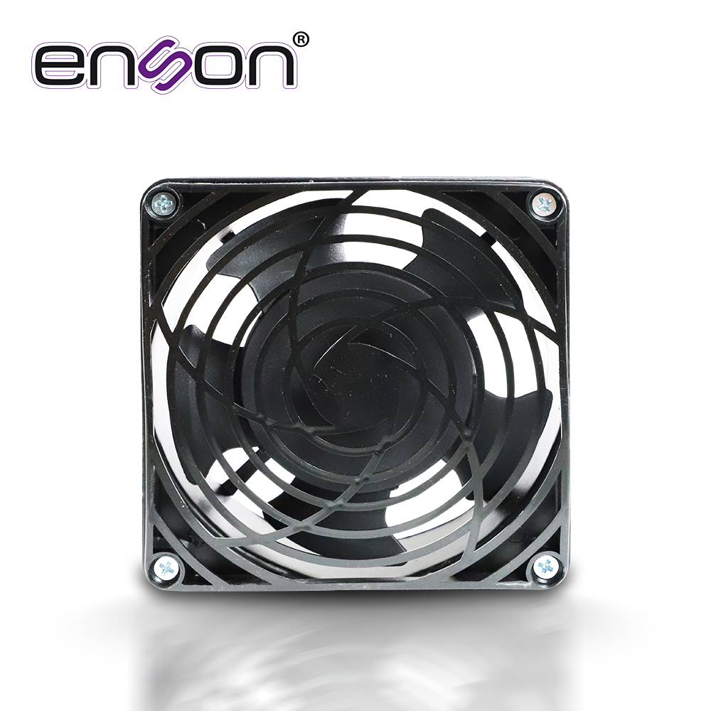 Ventilador Enson 120 X 120 Mm 110VCA Con Cable Y Clavija Para Gabinetes Enson Y Otras Marcas