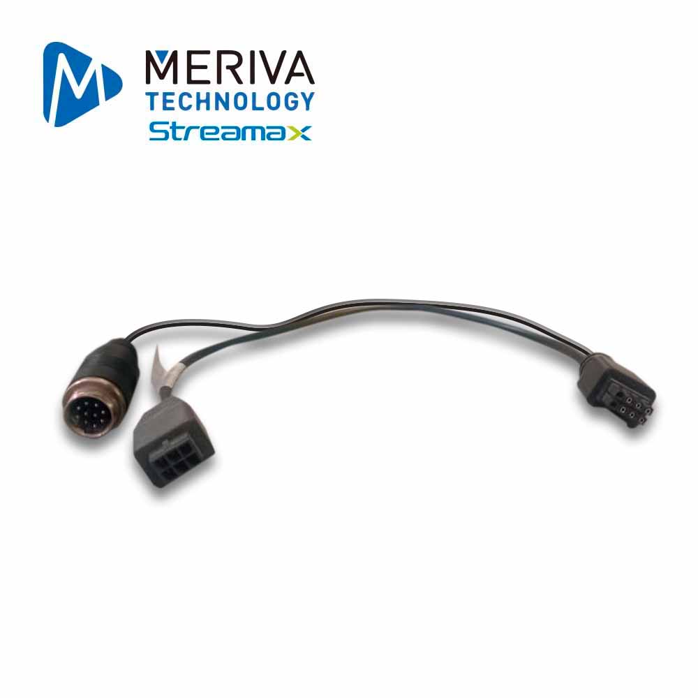 Cable De Salida De Video Streamax Mm1n / 10 Pines / Conector R-watch Para Anunciador / Salida De Video Para Monitor Touch / Compatible Con Mdvrs Serie M1n 2.0 Con Ma04kit