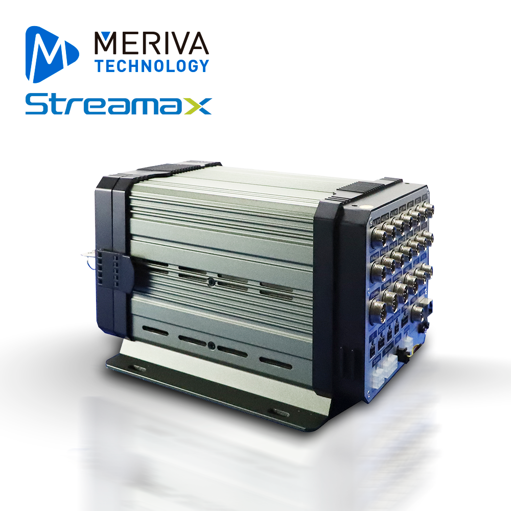 DVR Movil AHD Meriva Streamax A8pro-h0808 Hibrido / 8CH AHD / 8CH IP AI Incorporado / Admite 2 Canales AI / 1080P / Modulo GPS / Modulo 4G / Modulo Wifi / Soporta Disco Duro 1TB 3.5 Cmr / Conectores Din De Aviacion 4 Pines Y 6 Pines / G-sensor / Com