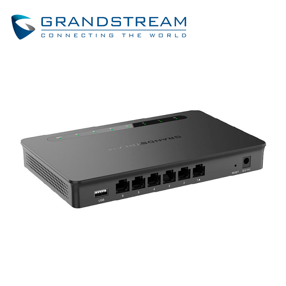 Router Firewall Integrado Grandstream Gwn7001 / 6 Puertos 10/100/1,000MBPS Configurables Lan/wan / 50 Tuneles Vpn / Acceso Remoto Balanceo / Failover / Qos Avanzado / Administracion Gwn Cloud / Alimentacion 12VDC/1A