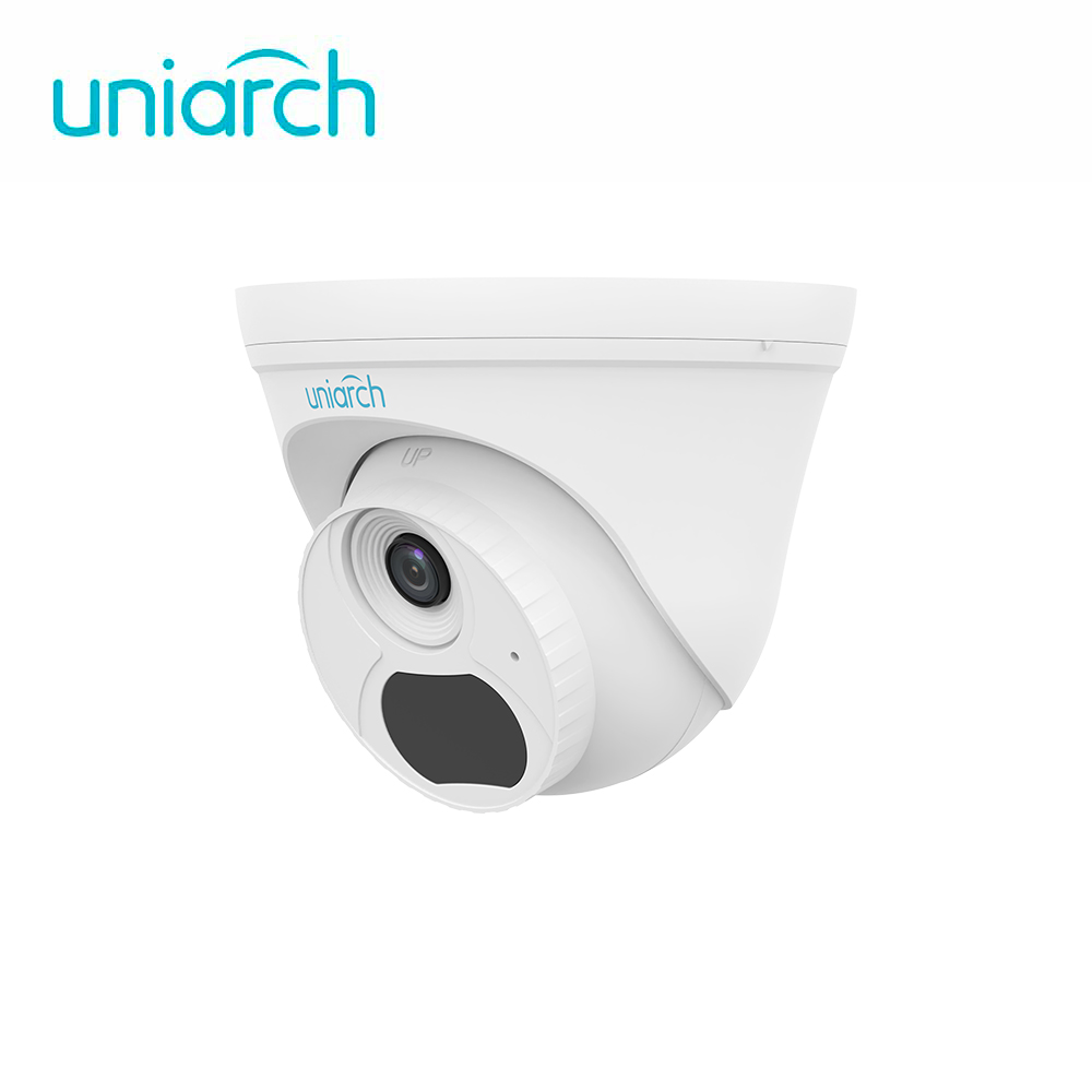 CAMARA IP TURRET UNIARCH IPC-T132-AF28-E / 2MP / LENTE-2.8MM / DWDR / IR30M / MICROFONO-INTEGRADO / HUMAN-BODY-DETECTION-2.0 / ROI / AUDIO DETECTION / POE-AF / ONVIF / USO-EN-INTERIOR / 3-AXIS / ULTRA265 - Hikvision