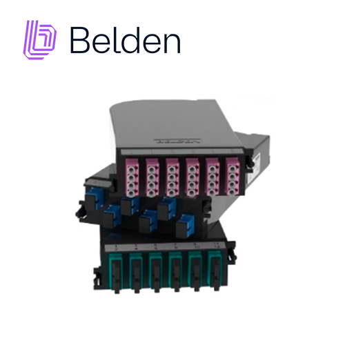 Cassette Fx Uhd Belden Monomodo Fcsh12ldfs / Os2 / Azul / Lc Duplex / 12 Puertos