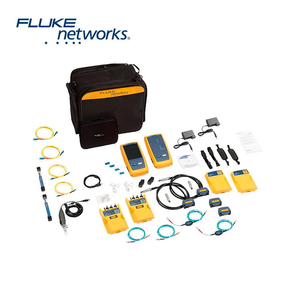 CERTIFICADOR DE COBRE Y FIBRA OPTICA FLUKE NETWORKS DSX2-8000QI INT WIFI MODULOS PARA PRUEBAS DE ENLACE PERMANTE Y ENLACE DE CANAL HASTA CAT 8,MODULOS OLTS CERTIFIBER PRO MULTIMODO Y MONOMODO