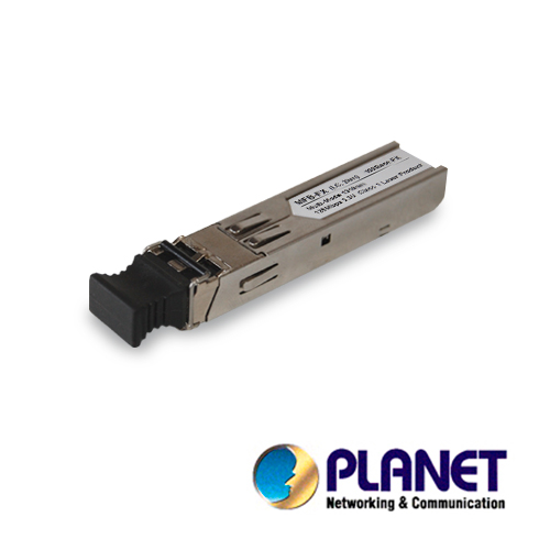 TRANSCEPTOR DE FIBRA OPTICA MULTIMODO SFP / PLANET MFB-FX / VELOCIDAD DE 10/100 MBPS / CONECTOR LC / LONGITUD DE ONDA 1310NM / DISTANCIA DE 2 KM.