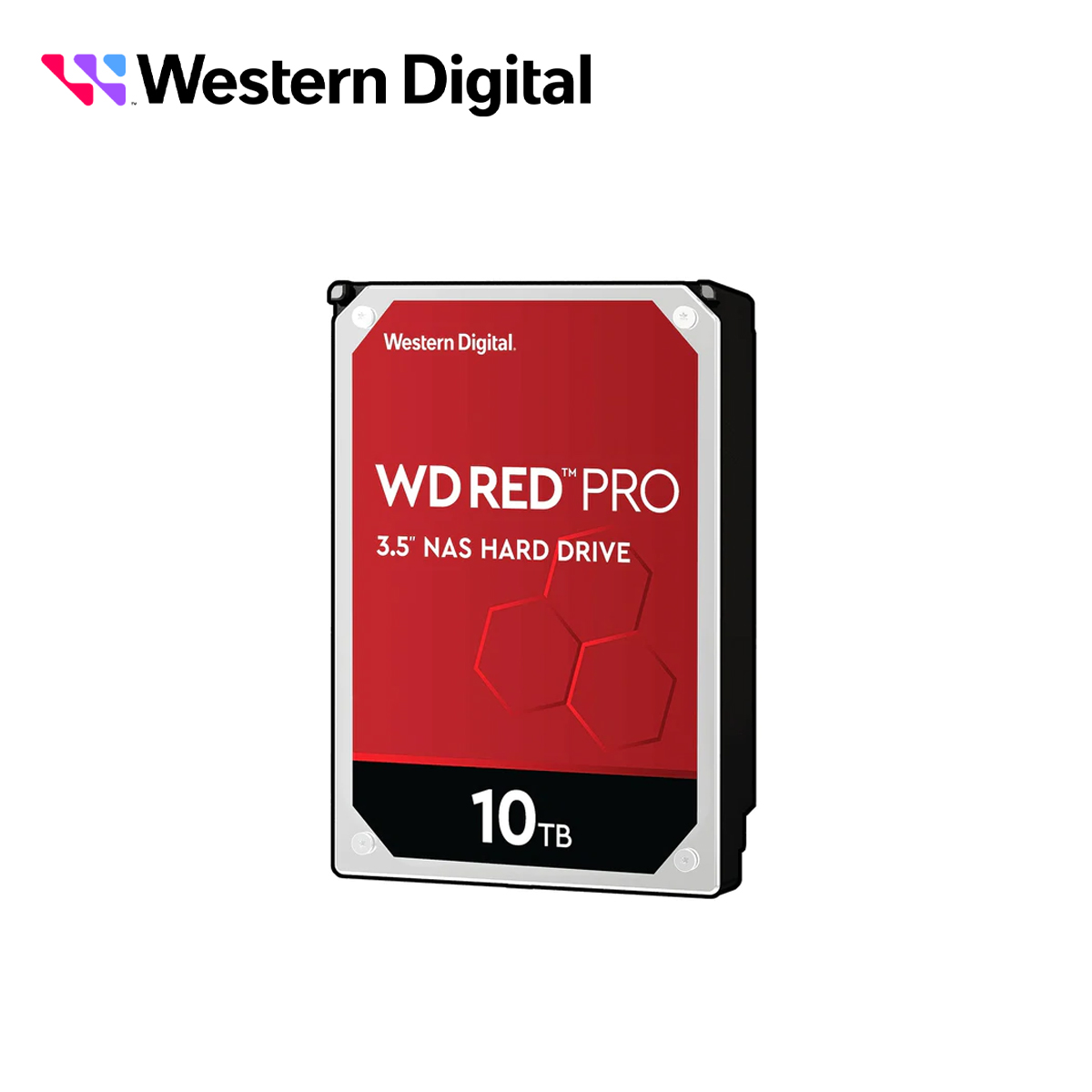Dd Disco Duro Wd102kfbx Wd Red Pro 3.5 Sata 10TB Cache 256MB 7200RMP Especial Para Almacenamiento Y Nas Hasta 24 Bahias