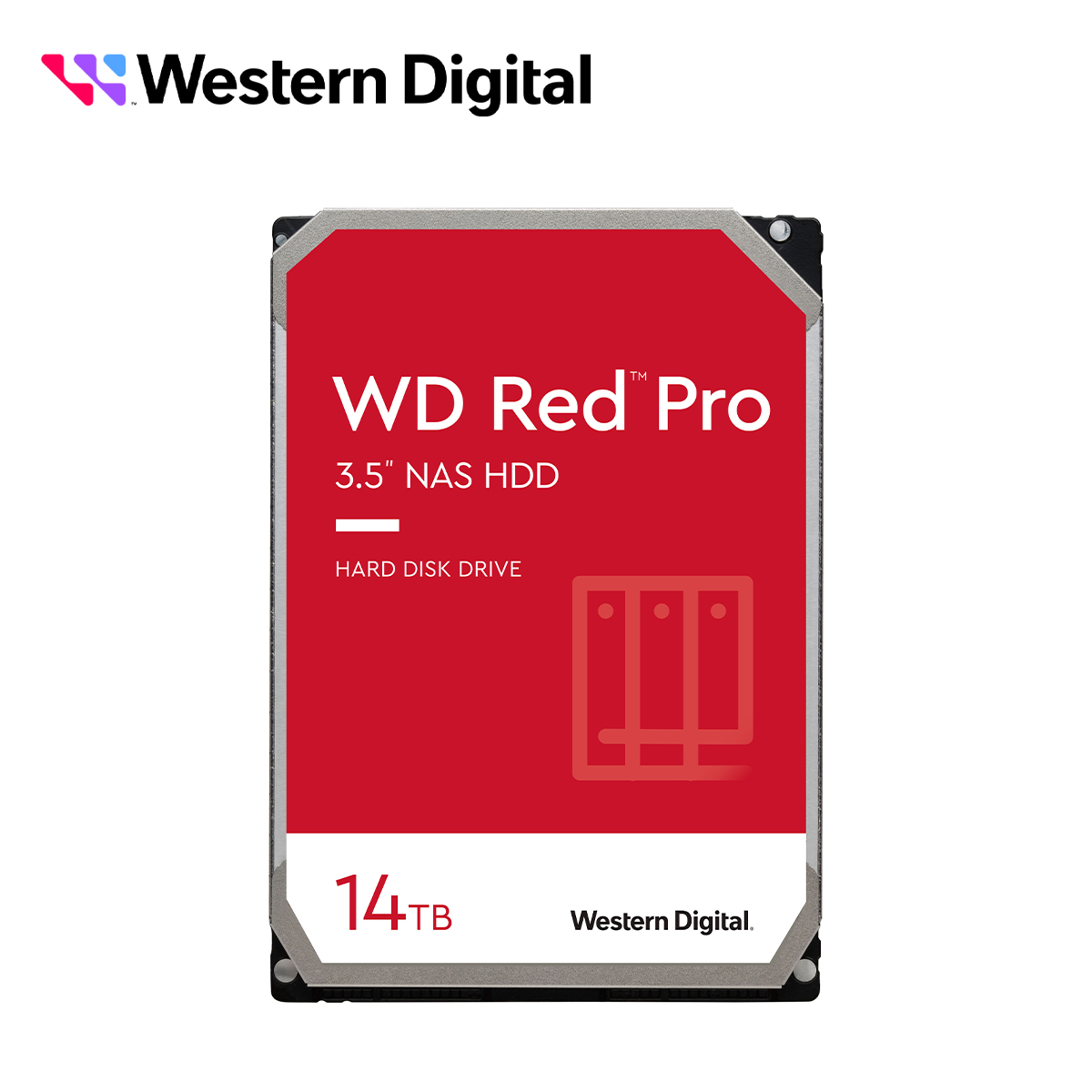 Dd Disco Duro Wd142kfgx Wd Red Pro 3.5 Sata 14TB Cache 512MB 7200RMP Especial Para Almacenamiento Y Nas