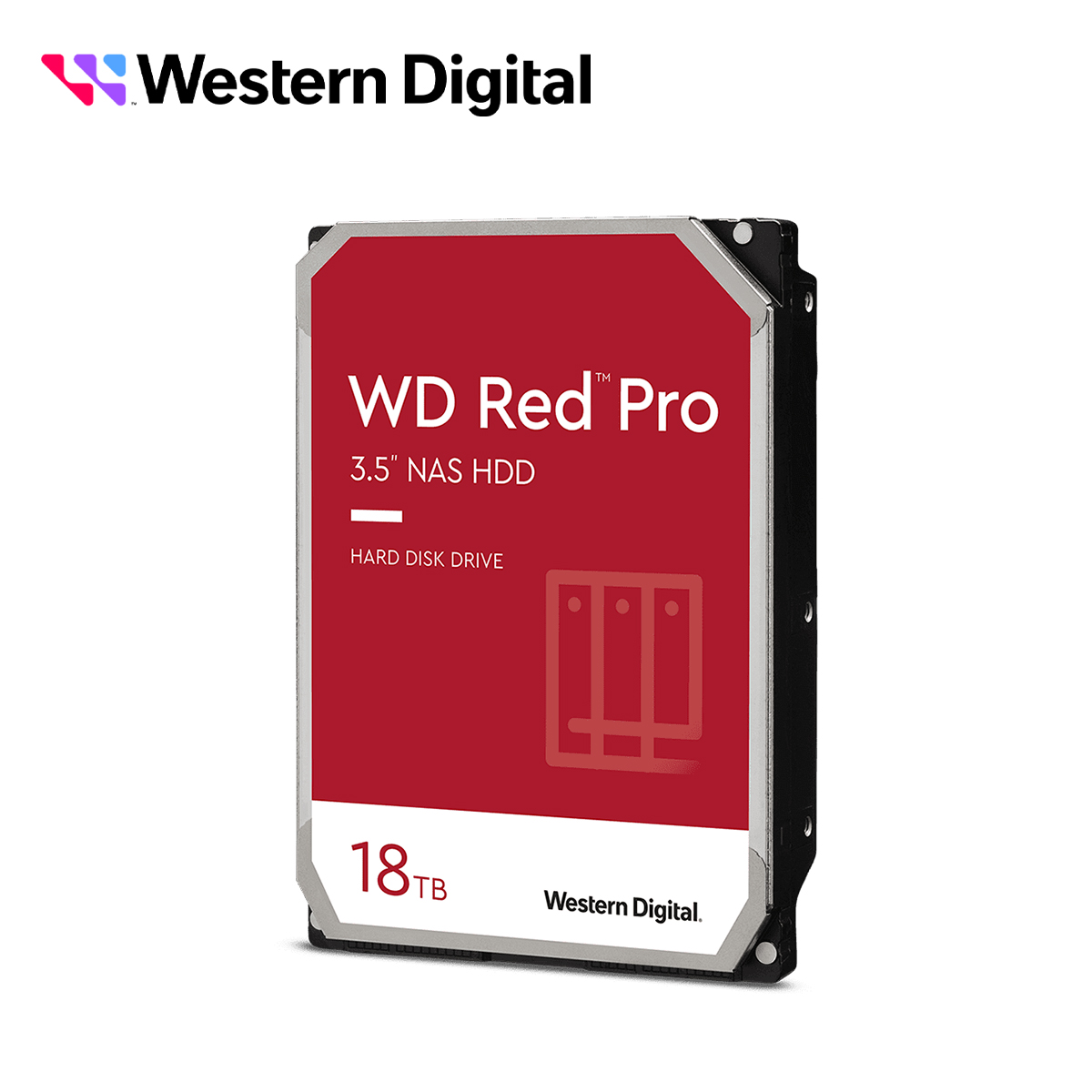 Dd Disco Duro Wd181kfgx Wd Red Pro 3.5 Sata 18TB Cache 256MB 7200RMP Especial Para Almacenamiento Y Nas Hasta 24 Bahias
