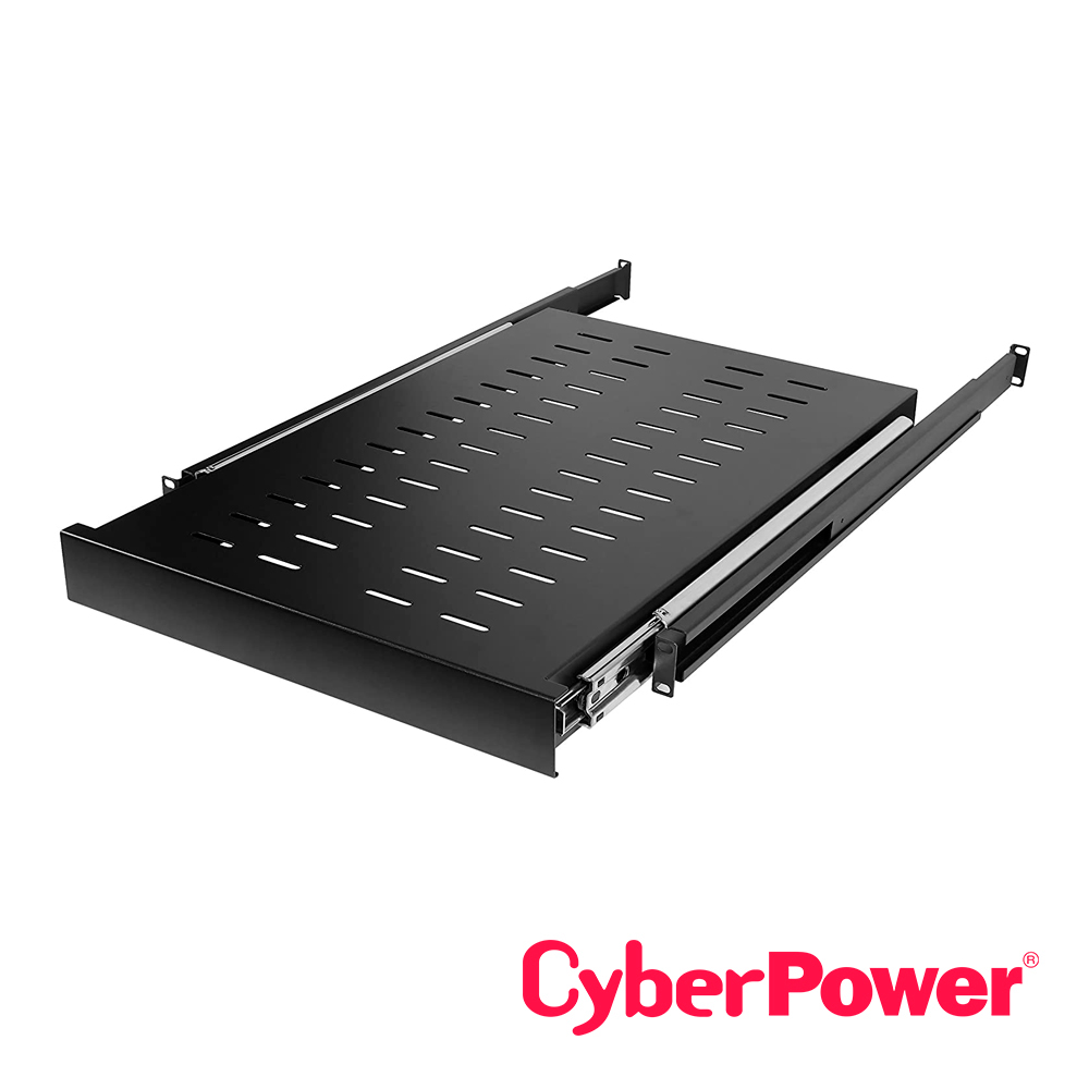 Charola Deslizable De 19 Pulgadasy 1U Cyberpower Profundidad De 650MM (25 Pulgadas), Capacidad De 60KG (132lb), 5 Años De Garantia