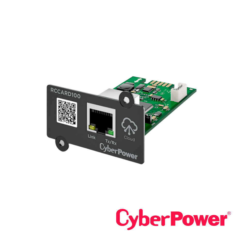 Puerto De Conectividad RJ45 Cyberpower Rccard100 Protocolo De Enlace De Datos Ethernet 100BASE-TX , Ethernet 10BASE-T Administracion Remota Powerpanel Cloud (servicio Gratuito Por 3 Años) Plug-and-play