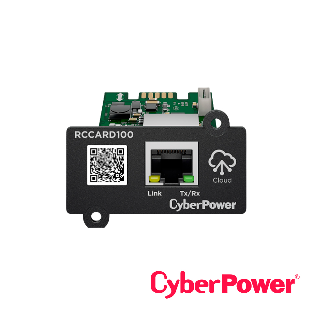 Puerto De Conectividad RJ45 Cyberpower Rccard100 Protocolo De Enlace De Datos Ethernet 100BASE-TX , Ethernet 10BASE-T Administracion Remota Powerpanel Cloud (servicio Gratuito Por 3 Años) Plug-and-play