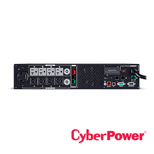 UPS Cyberpower Pr3000rtxl2u 3000VA/3000W, 120VCA, Onda Senoidal Pura, Linea Interactiva , Torre/ Rack 2U, Contactos 8XNEMA 5-20R + 1XNEMA L5-30r, Usb, Serial, Snmp, Extension De Bateria