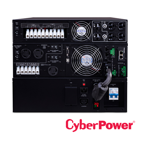 UPS Cyberpower Ol8krtf 8000VA/8000W, Online Doble Conversion , 240 Vac/120-240 Vac, Onda Senoidal Pura, Convertible Torre/rack 8U, 6XNEMA 5-20R, 3XNEMA L6-30r, 1XTERMINAL Block, Usb/serial Tarjeta Snmp/http 