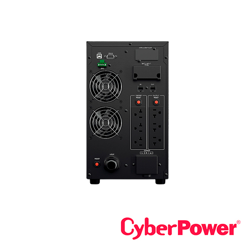 No Break UPS Torre Cyberpower Ols3000a 3000VA / 2700W / Doble Conversion / LCD Inteligente / Onda Senoidal Pura / Compatible Con Generador / Software Powerpanel / Garantia 2 Años.