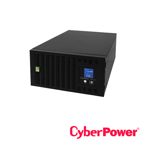 UPS CYBERPOWER PR5000LCDRTXL5U 5000VA / 4500W, 208-240VOLTS. PANEL LCD MULTIFUNCION, ONDA SENOIDAL PURA, LINE-INTERACTIVE CON SOFTWARE POWERPANEL BUSINESS EDITION, REGULADOR DE VOLTAJE (AVR), CONVERTIBLE TORRE/RACK 5U, 3 X NEMA L6-30R Y 2 X NEMA L6-20R, RJ11/RJ45, USB/SERIAL, SNMP/HTTP CARD (OPCIONAL). GARANTIA 3 AÑOS INCLUYE BATERIA