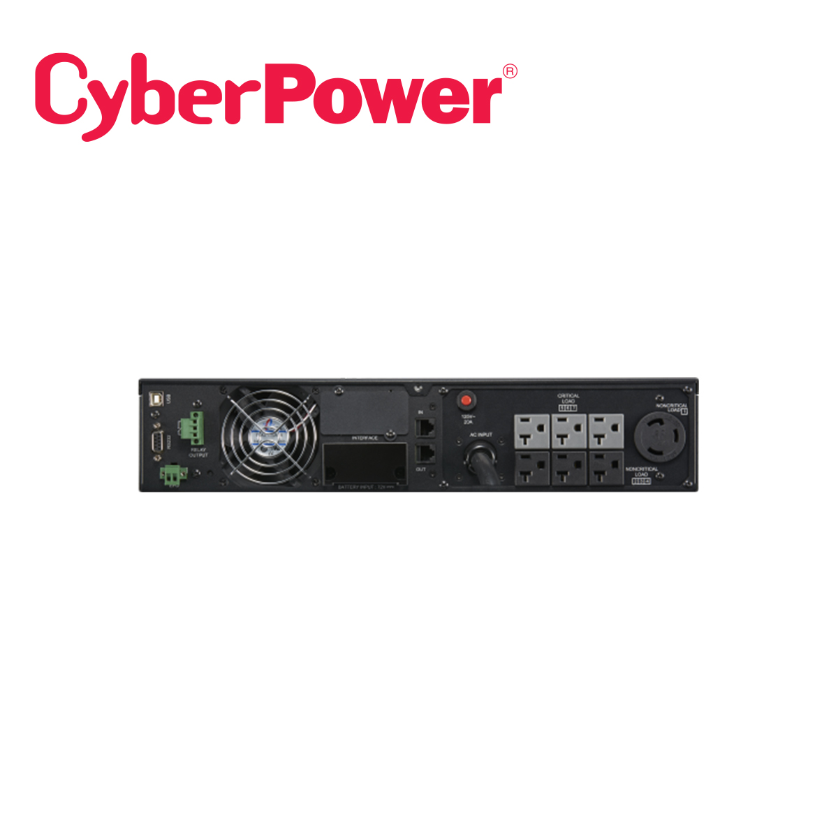 UPS Cyberpower Ol2200rtxl2u 2200VA 1800W Online Doble Conversion Onda Senoidal Pura Rack O Torre Contactos Nema 5-20R (5) Y Nema L5-20r (1) 2UR
