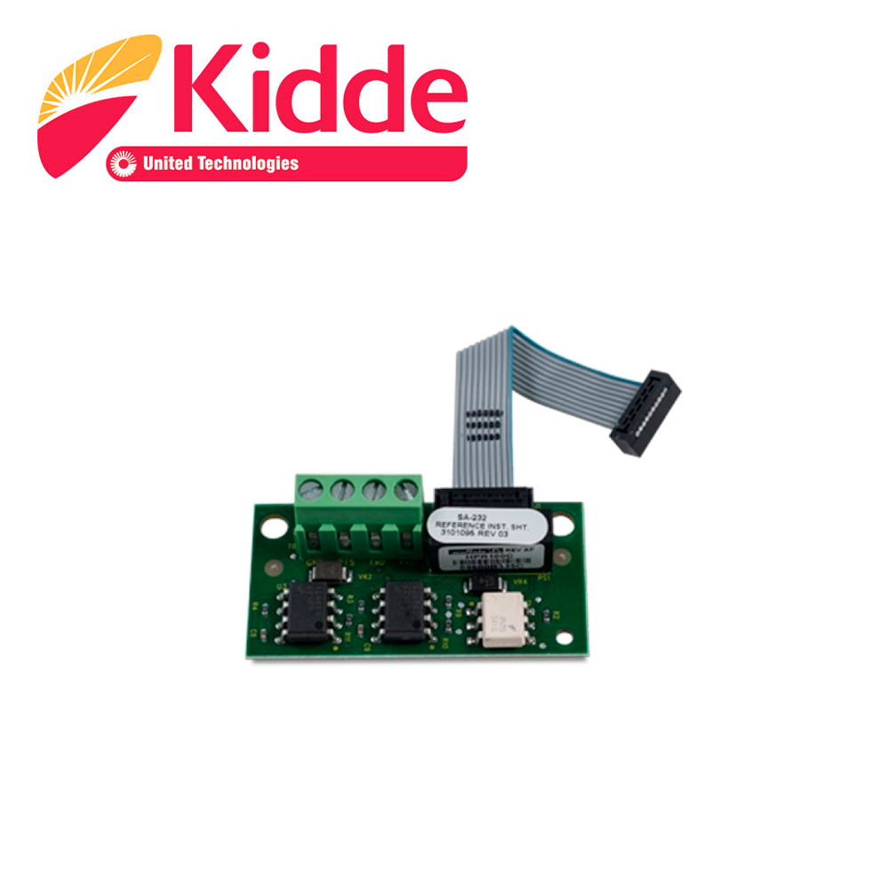 Tarjeta Interfaz Kidde Rs-232 Para Programacion Compatible Con Los Paneles (vs1 Y Vs4)