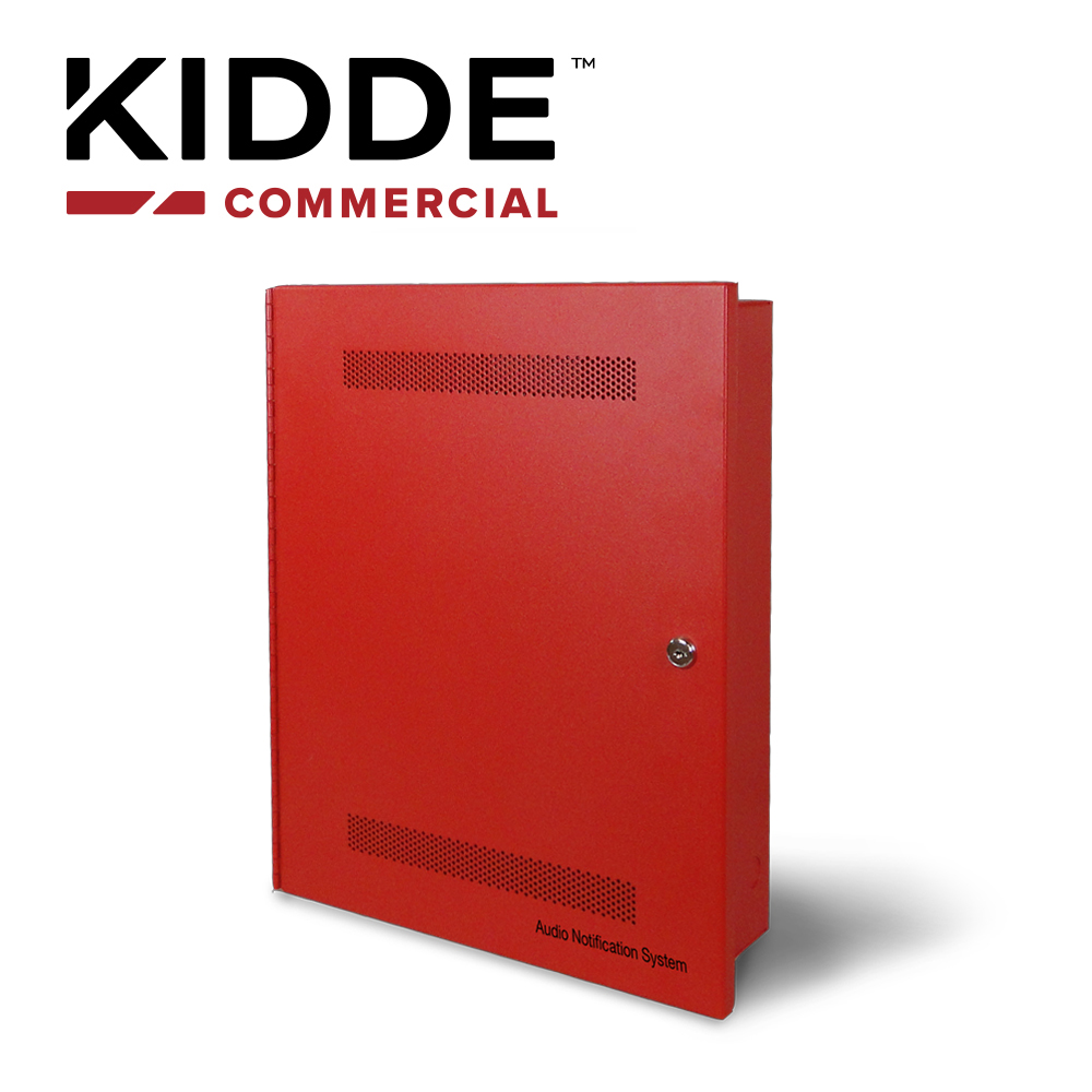 Panel Kidde Ans50mdr2 De Notificacion De Audio Y Voceo (50w) / Reproductor De Mensajes Grabados (20min) / Compatiible Con Los Paneles (vs1 Y Vs4) 