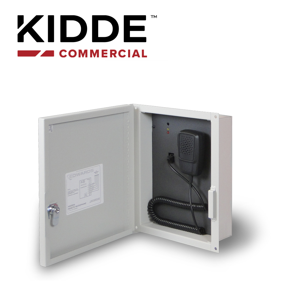 Panel Kidde Ans50mdr2 De Notificacion De Audio Y Voceo (50w) / Reproductor De Mensajes Grabados (20min) / Compatiible Con Los Paneles (vs1 Y Vs4) 