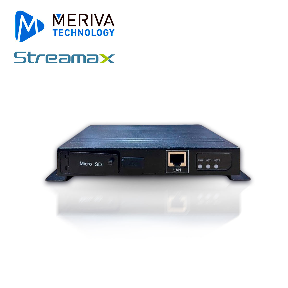 Terminal De Reproduccion De Archivos Multimedia Streamax Mims100 / Conector 5557-4PIN / 2 Slot Micro Sd / Conector Rs485 / Conector Mdvr / Conector Pis Para LCD / Sistema Operativo Android / Compatible Con Mdvrs Serie A8pro Y Monitor Ml16max-286