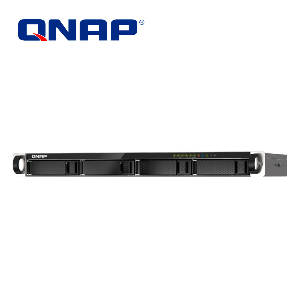 Nas Qnap Ts-435xeu-4g-us / 4 Bahias 1UR / 4GB Ddr4 Ram / 2 X 10GBE SFP Y 2 X 2.5GBE RJ45 / Procesador Marvell Octeon Tx2