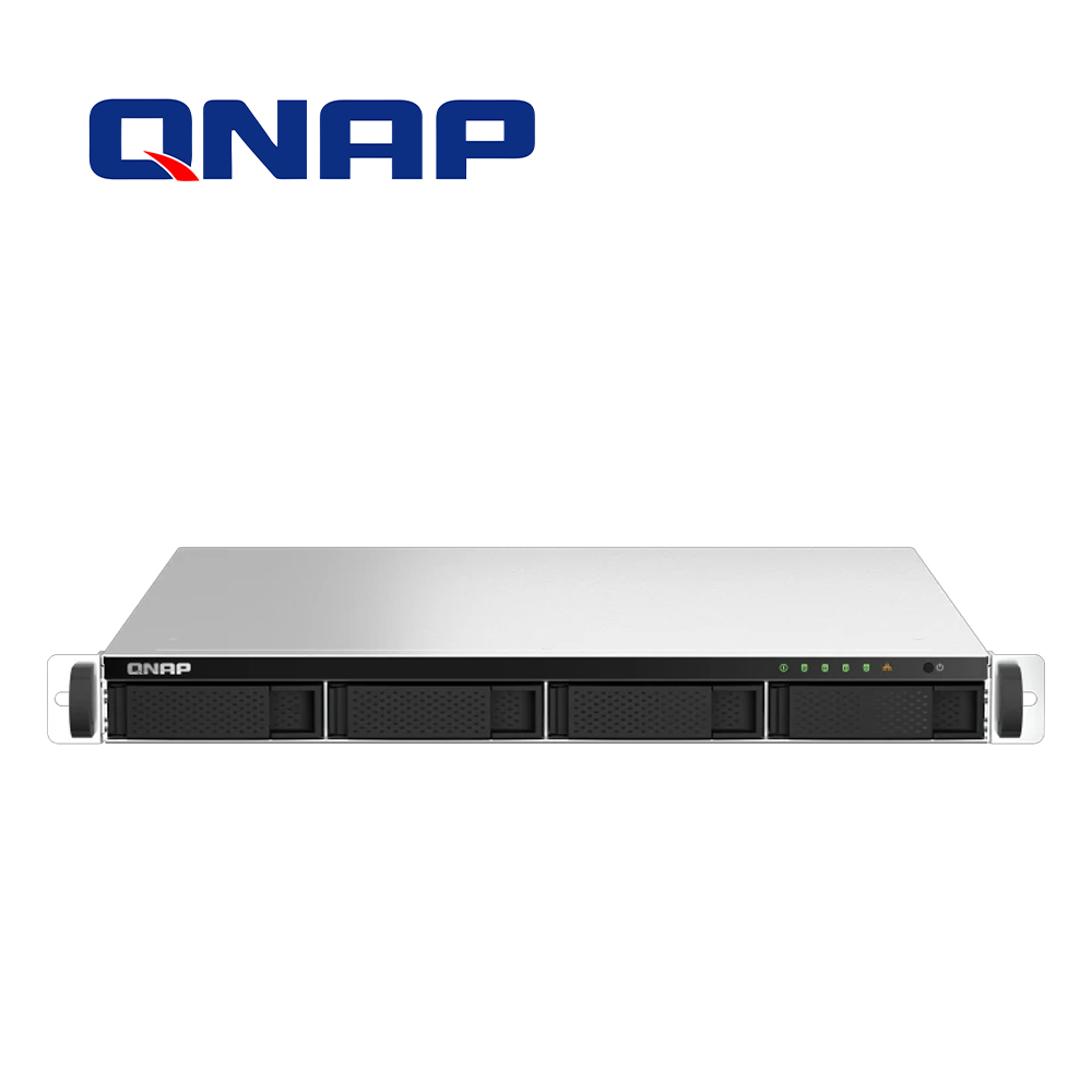 Nas Qnap Ts-464u-8g-us / Procesador Intel Celeron / Memoria Ram 8GB / 4 Bahias Frontales Sata 3.5 Pulgadas Y 2.5 Pulgadas / 2 Puertos RJ45 2.5GBE / Puer