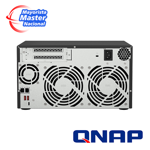 Nas Qnap Ts-873a-8g-us / Procesador Amd Ryzen V1500b / Memoria Ram 8GB / 8 Bahias Frontales Sata 3.5 Pulgadas Y 2.5 Pulgadas / 2 Puertos RJ45 2.5GBE / Montaje En Escritorio / Aplicaciones Pyme Para Compartir Y Respaldar Datos En La Nube