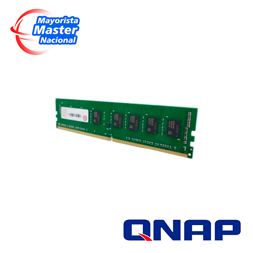 Memoria Ram Qnap Ram-16gdr4a0-ud-2400 16GB Ddr4 Ram, 2400 Mhz, Udimm Compatible Con Nas Ts-873au-4g-us / Ts-873au-rp-4g-us