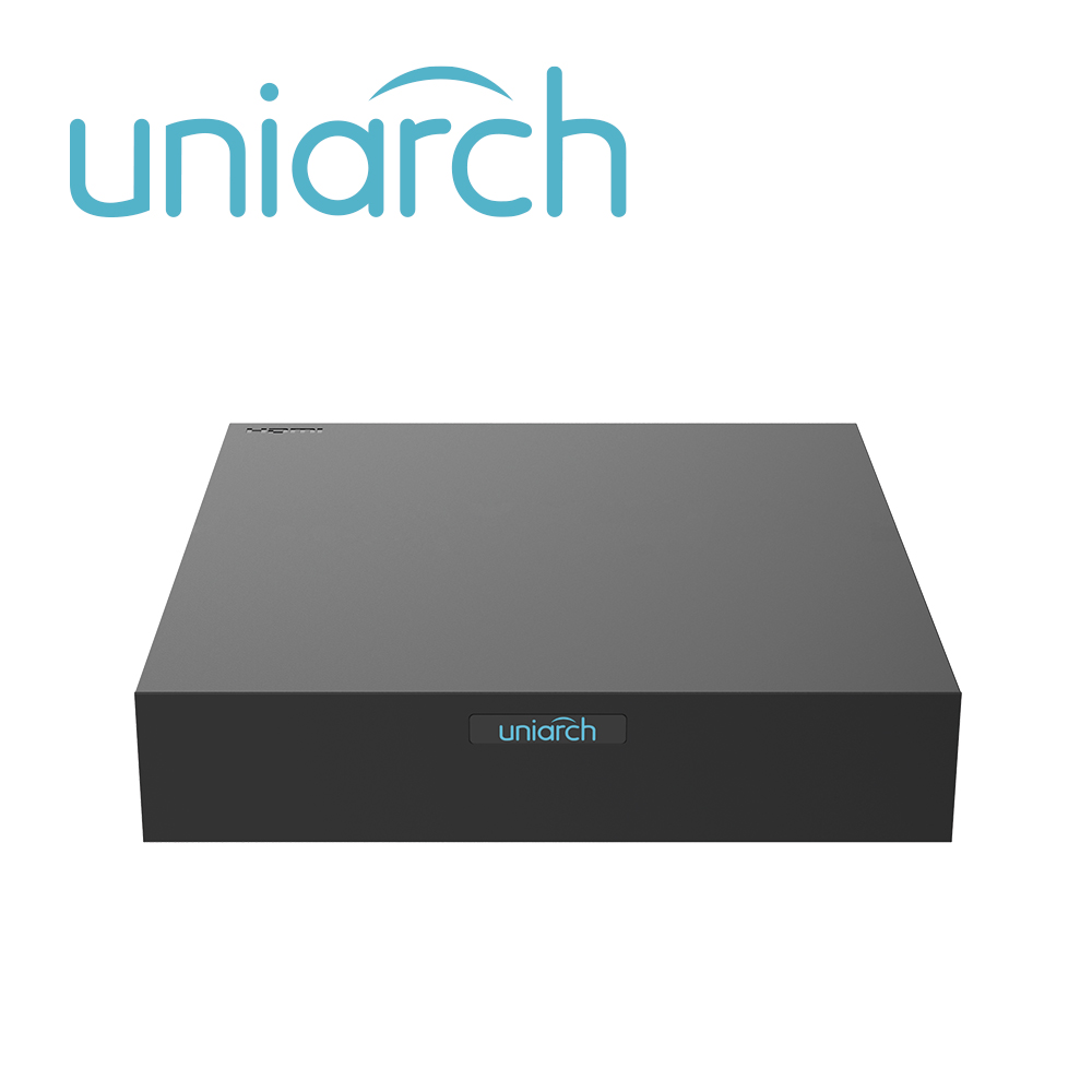NVR UNIARCH 4 CANALES NVR-104S3-P4-E / PLUGPLAY / 6 MP/ CAPACIDAD 1 DISCO DURO HASTA 6 TB TOTAL /1 SALIDA HDMI Y 1 SALIDA VGA SIMULTÁNEAS / POE 100 MTS / 64 MBPS / ULTRA265 / USB 2.0 / ANALITICAS SIP / CLOUD - Unifi